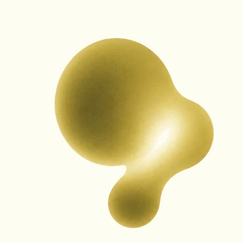 An abstract olive form, the illustration for accelerated healing.